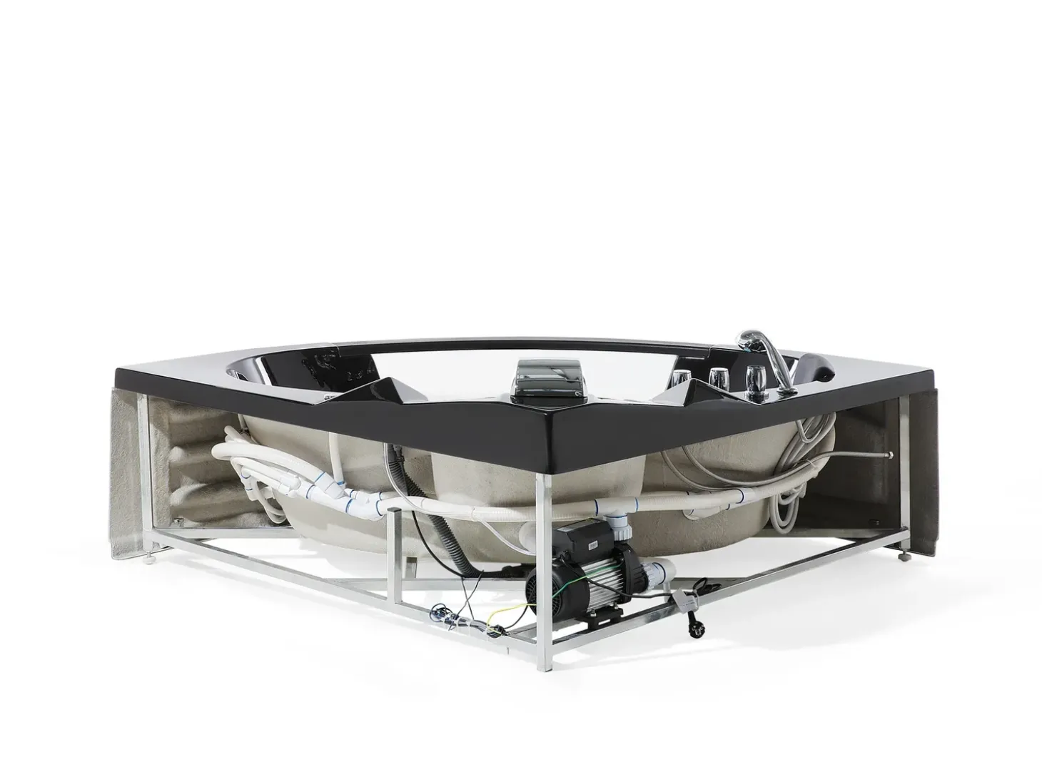 Discount Wanna narożna z hydromasażem LED MARTINICA 214 x Wszystkie Wanny|Wanny Z Hydromasażem