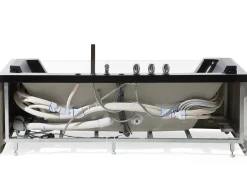 Online Wanna narożna z hydromasażem LED SAMANA 174 x 79 cm Wanny Z Hydromasażem|Wszystkie Wanny