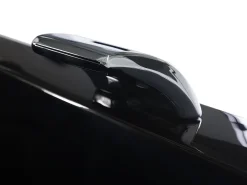 Outlet Wanna narożna z hydromasażem LED VARADERO 183 x 90 cm Czarny Wanny Z Hydromasażem|Wszystkie Wanny