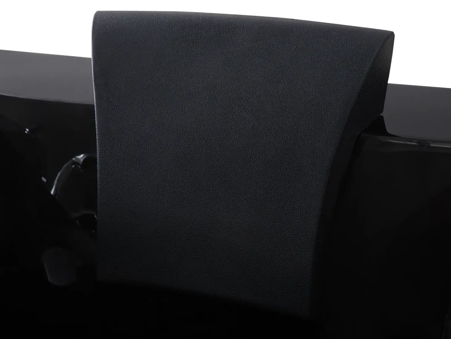 Outlet Wanna narożna z hydromasażem LED VARADERO 183 x 90 cm Czarny Wanny Z Hydromasażem|Wszystkie Wanny