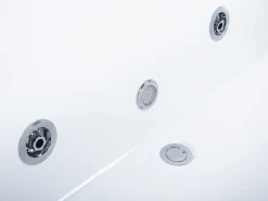 New Wanna narożna z hydromasażem LED GALLEY 170 x 75 cm Wanny Z Hydromasażem|Wszystkie Wanny