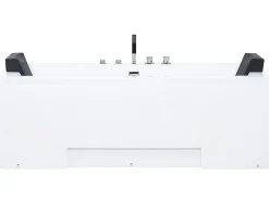 New Wanna narożna z hydromasażem LED GALLEY 170 x 75 cm Wanny Z Hydromasażem|Wszystkie Wanny