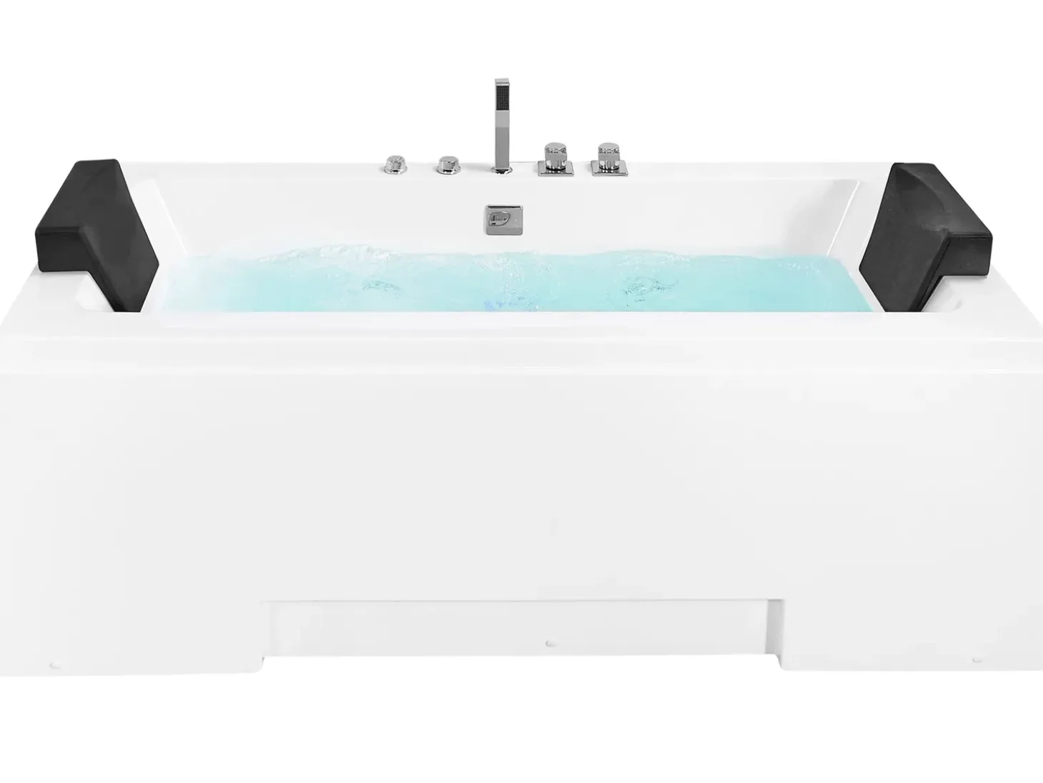 New Wanna narożna z hydromasażem LED GALLEY 170 x 75 cm Wanny Z Hydromasażem|Wszystkie Wanny