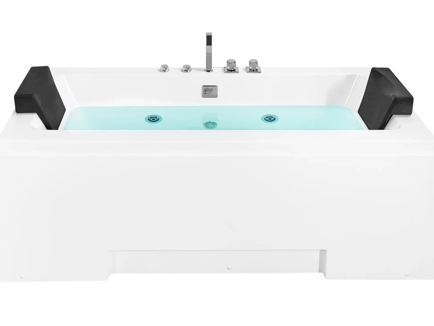 New Wanna narożna z hydromasażem LED GALLEY 170 x 75 cm Wanny Z Hydromasażem|Wszystkie Wanny