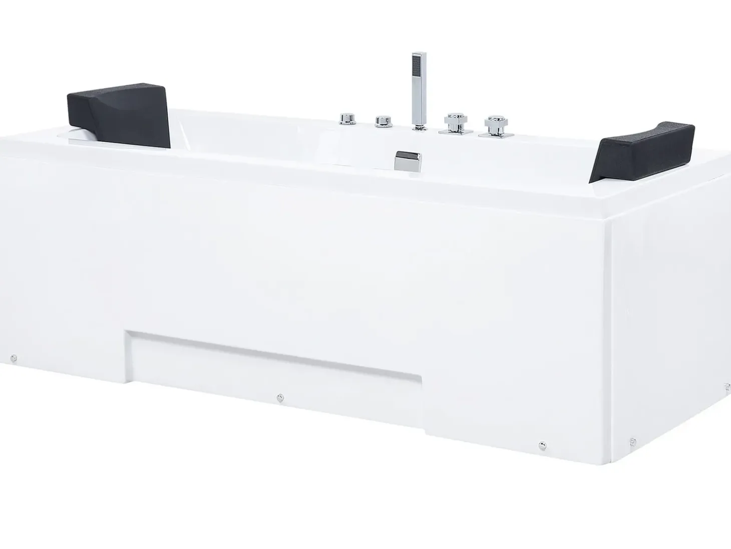 New Wanna narożna z hydromasażem LED GALLEY 170 x 75 cm Wanny Z Hydromasażem|Wszystkie Wanny