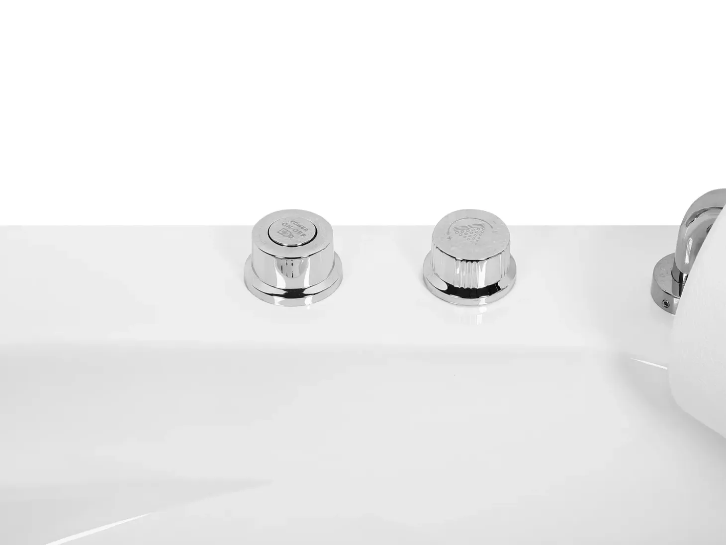 Best Wanna narożna z hydromasażem LED MANGLE 201 x Biały Wszystkie Wanny|Wanny Z Hydromasażem