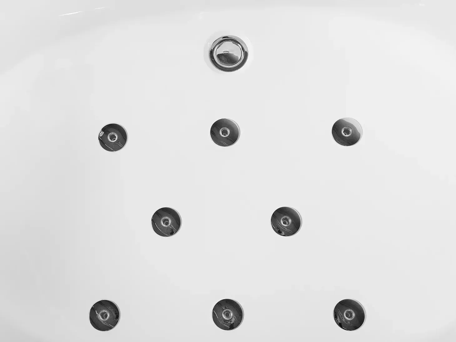 Best Wanna narożna z hydromasażem LED MANGLE 201 x Biały Wszystkie Wanny|Wanny Z Hydromasażem