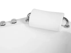 Best Wanna narożna z hydromasażem LED MANGLE 201 x Biały Wszystkie Wanny|Wanny Z Hydromasażem