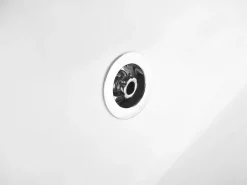 Discount Wanna narożna z hydromasażem LED MONACO Wbudowany głośnik Bluetooth 210 x 145 cm Biały Wszystkie Wanny|Wanny Z Hydromasażem