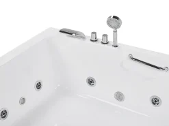 Discount Wanna narożna z hydromasażem LED BAYAMO 170 x 120 cm Wszystkie Wanny|Wanny Z Hydromasażem