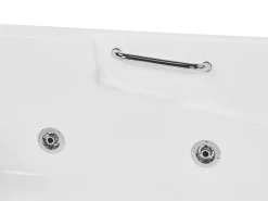 Wanna narożna z hydromasażem LED BAYAMO 170 x 120 cm Wszystkie Wanny|Wanny Z Hydromasażem