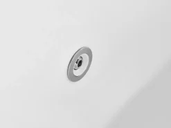 Outlet Wanna narożna z hydromasażem LED CAURA Prawostronny 175 x 80 cm Biały Wanny Z Hydromasażem|Wszystkie Wanny