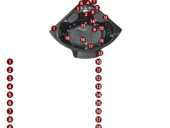 Discount Wanna narożna z hydromasażem LED CUYABENO 211 x 150 cm Wanny Z Hydromasażem|Wszystkie Wanny