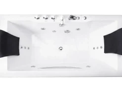 Discount Wanna narożna z hydromasażem LED HAWES 180 x 90 cm Wanny Z Hydromasażem|Wszystkie Wanny