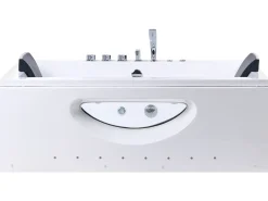 Discount Wanna narożna z hydromasażem LED HAWES 180 x 90 cm Wanny Z Hydromasażem|Wszystkie Wanny