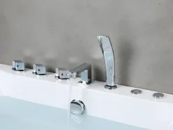 Discount Wanna narożna z hydromasażem LED HAWES 180 x 90 cm Wanny Z Hydromasażem|Wszystkie Wanny