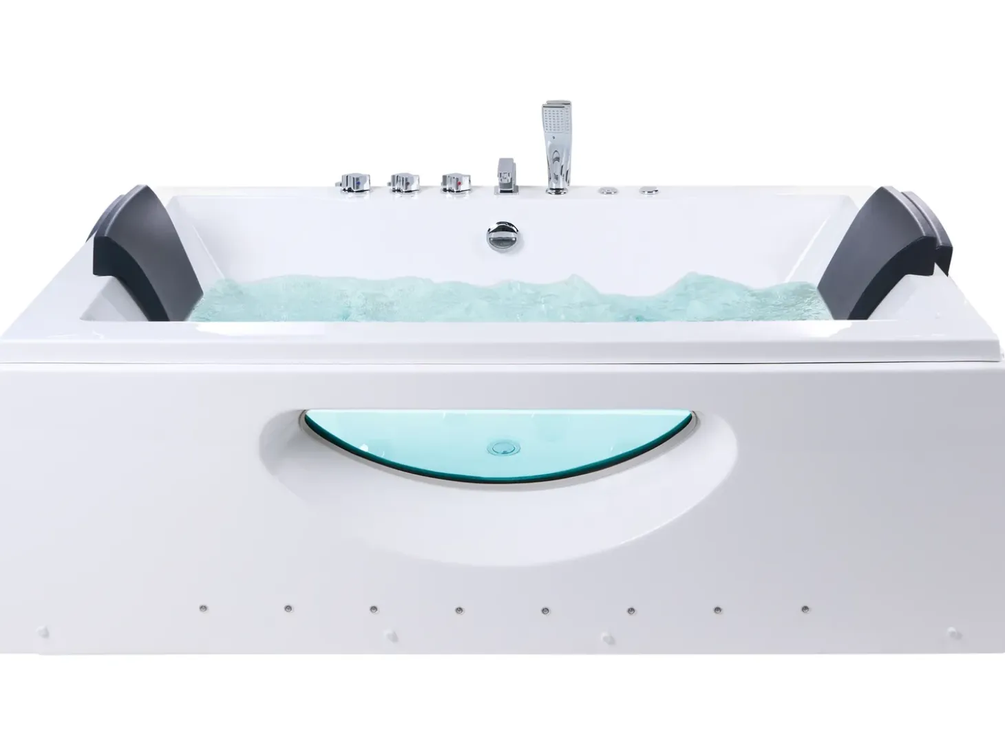 Discount Wanna narożna z hydromasażem LED HAWES 180 x 90 cm Wanny Z Hydromasażem|Wszystkie Wanny