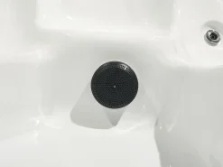 Wanna ogrodowa z hydromasażem LED LASTARRIA Biały