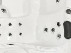 Wanna ogrodowa z hydromasażem LED LASTARRIA Biały