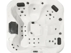 Wanna ogrodowa z hydromasażem LED LASTARRIA Biały