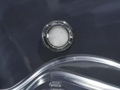 Wanna ogrodowa z hydromasażem LED TULAROSA Grafitowy