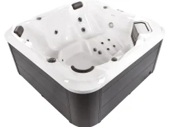 Wanna ogrodowa z hydromasażem LED TULAROSA Biały