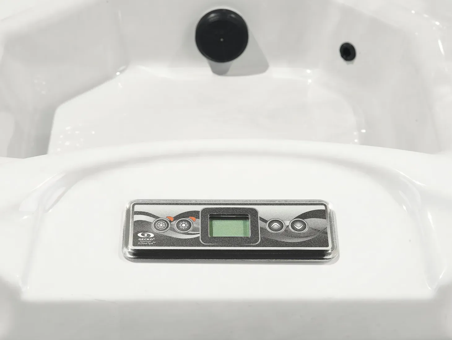 Wanna ogrodowa z hydromasażem LED TULAROSA Biały