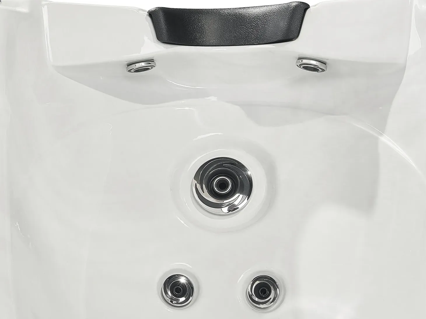 Wanna ogrodowa z hydromasażem LED TULAROSA Biały