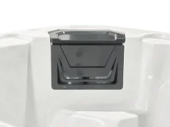 Wanna ogrodowa z hydromasażem LED TULAROSA Biały
