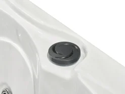 Wanna ogrodowa z hydromasażem LED TULAROSA Biały