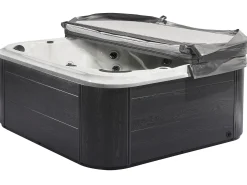 Wanna ogrodowa z hydromasażem LED TULAROSA Biały