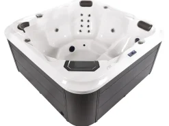 Wanna ogrodowa z hydromasażem LED TULAROSA Biały