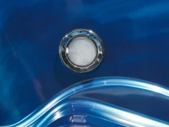 Wanna ogrodowa z hydromasażem LED TULAROSA Niebieski