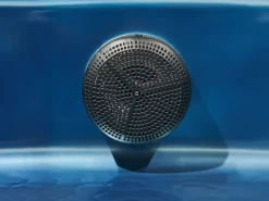 Wanna ogrodowa z hydromasażem LED TULAROSA Niebieski