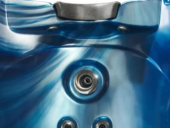 Wanna ogrodowa z hydromasażem LED TULAROSA Niebieski