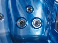 Wanna ogrodowa z hydromasażem LED ARCELIA Niebieski