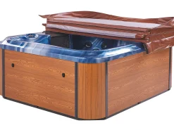 Wanna ogrodowa z hydromasażem LED ARCELIA Niebieski