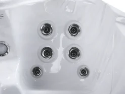 Wanna ogrodowa z hydromasażem LED ARCELIA Biały