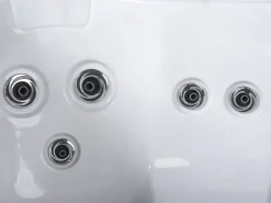 Wanna ogrodowa z hydromasażem LED ARCELIA Biały