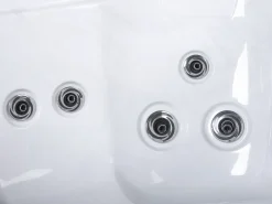 Wanna ogrodowa z hydromasażem LED ARCELIA Biały