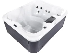 Wanna ogrodowa z hydromasażem LED ARCELIA Biały