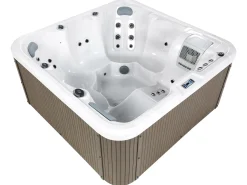 Wanna ogrodowa z hydromasażem LED CALIMA Biały
