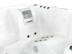 Wanna ogrodowa z hydromasażem LED CALIMA Biały