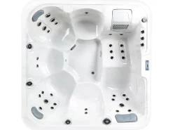 Wanna ogrodowa z hydromasażem LED CALIMA Biały