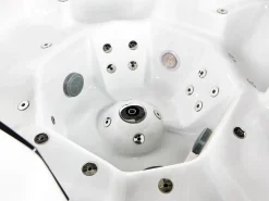 Wanna ogrodowa z hydromasażem LED VILLARRICA Biały