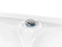 Wanna ogrodowa z hydromasażem LED VILLARRICA Biały