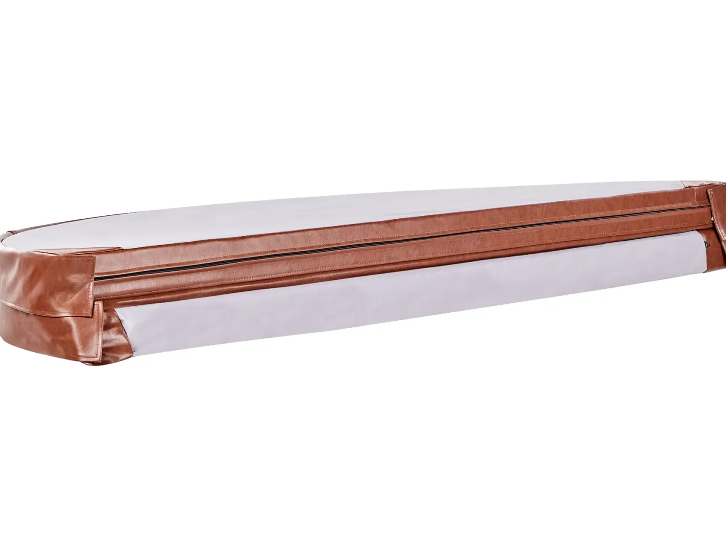 Wanna ogrodowa z hydromasażem LED MARFIL Brązowy