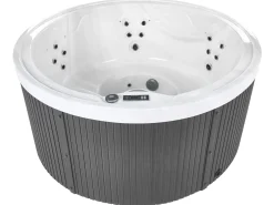 Wanna ogrodowa z hydromasażem LED MARFIL Ciemnoszary
