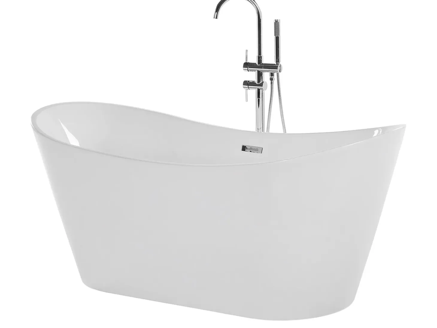 Clearance Wanna wolnostojąca ANTIGUA 180 x 78 cm Biały Wanny Wolnostojące|Wszystkie Wanny