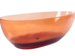 Clearance Wanna wolnostojąca BLANCARENA 170 x 78 cm Jasnoczerwony Wanny Wolnostojące|Wszystkie Wanny